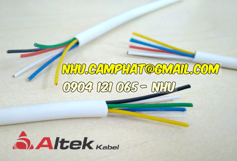 Cáp báo cháy altek kabel nhập khẩu tiêu chuẩn CE