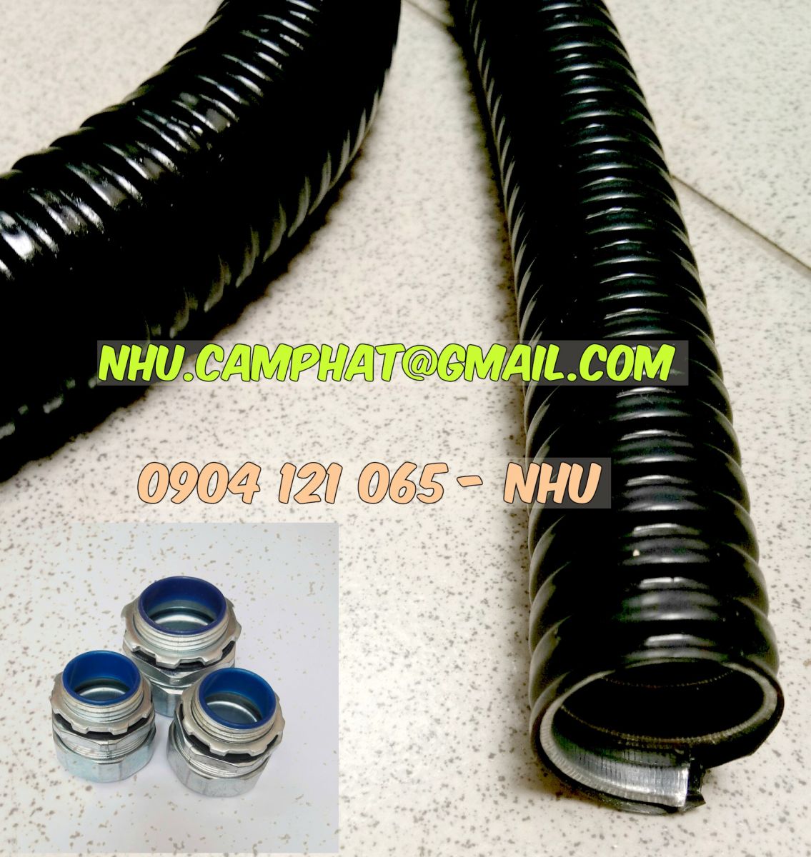 Chuyên phân phối toàn quốc ống ruột gà lõi thép bọc nhựa