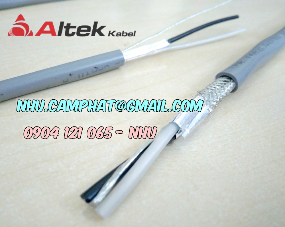 Cáp tín hiệu vặn xoắn chống nhiễu 1pair đến 4pair