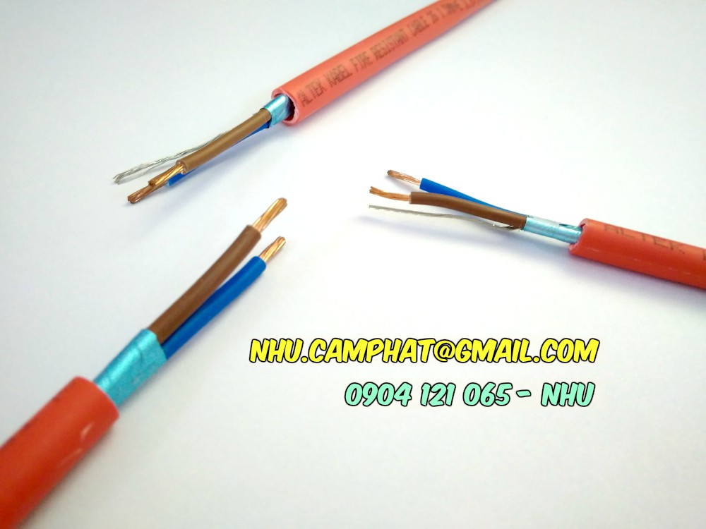 Cáp điều khiển chống cháy chống nhiễu, vỏ bọc lszh