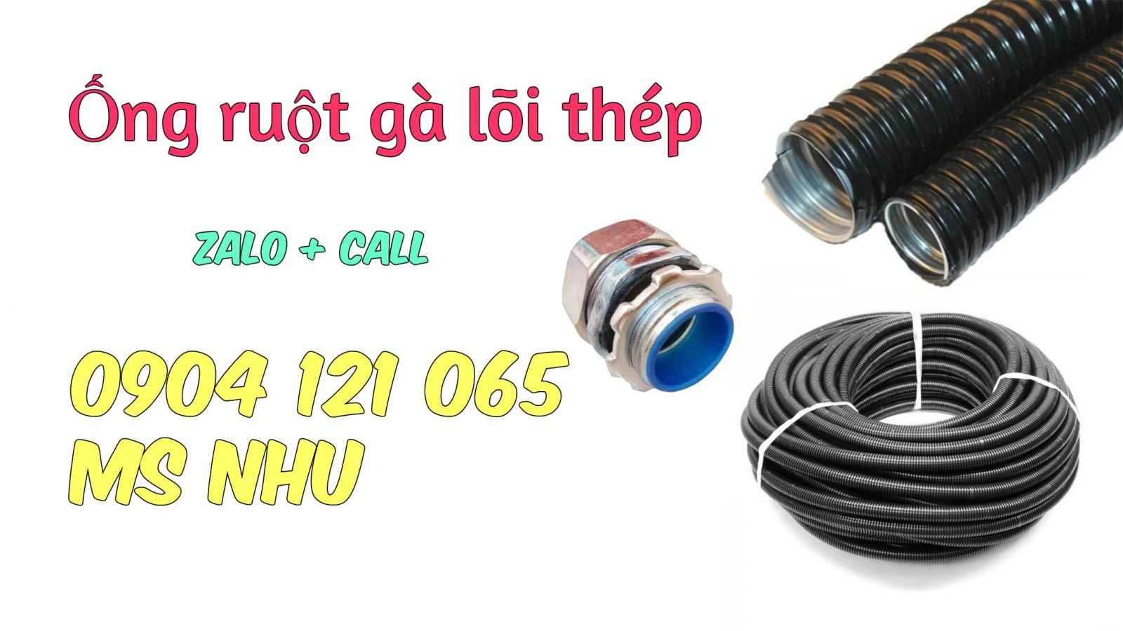 Ống ruột gà lõi thép, ống ruột gà mềm luồn dây điện