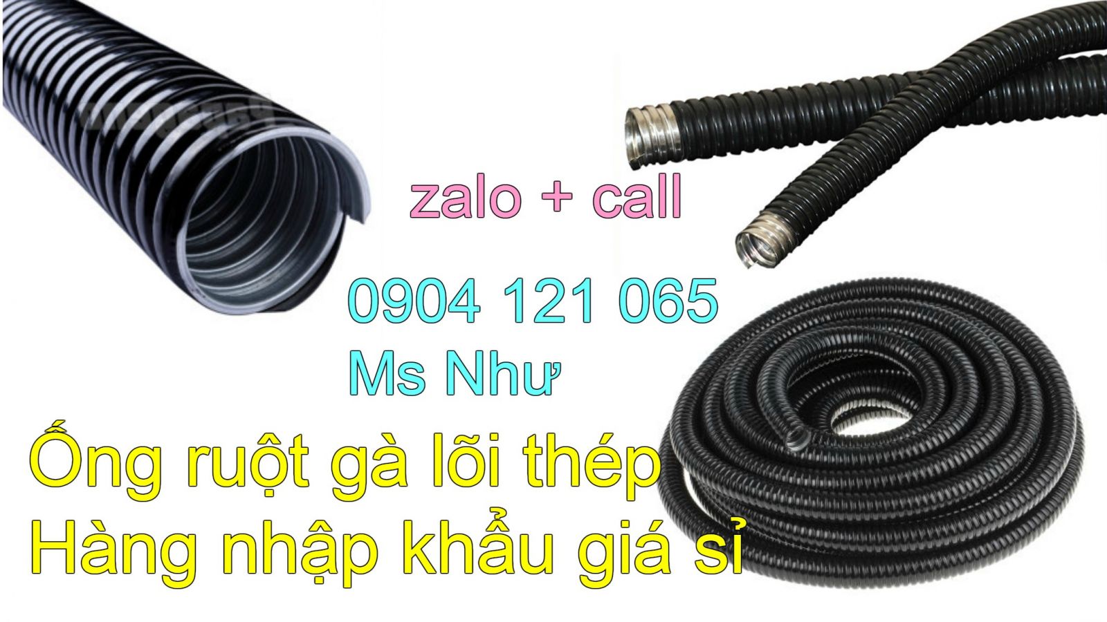 Nhà phân phối hàng đầu ống ruột gà lõi thép bọc nhựa