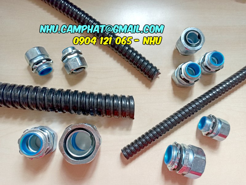Ống ruột gà lõi thép bọc nhựa PVC. Flexible Conduit
