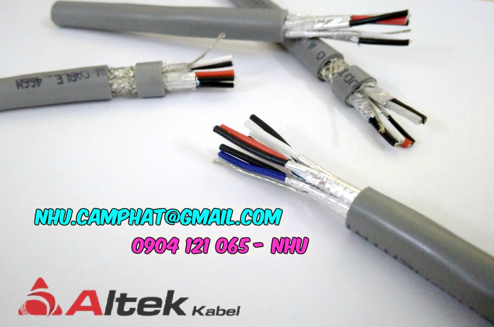 Phân phối uy tín cáp tín hiệu vặn xoắn awg hiệu altek kabel