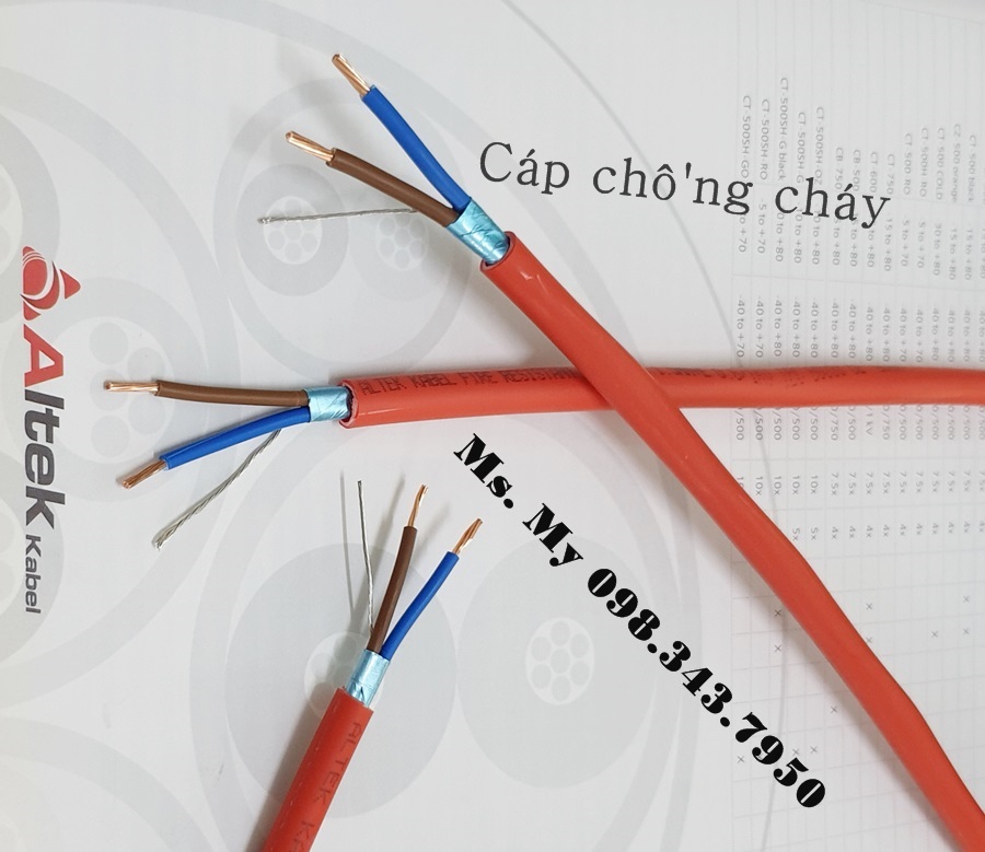 Cáp điều khiển chống cháy chống nhiễu Altek Kabel