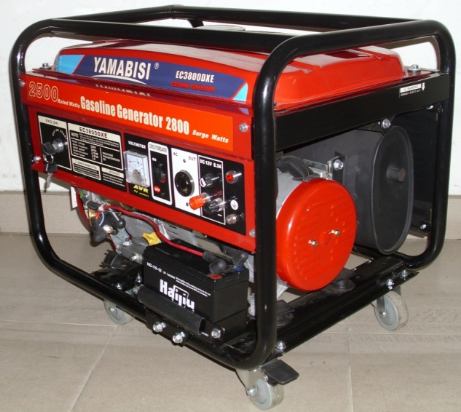 Máy phát điện chạy xăng YAMABISI – EC3800DX - 1 pha