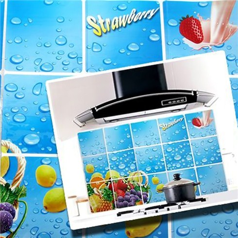 Combo 2 giấy dán bếp chịu nhiệt chống thấm hiệu quả