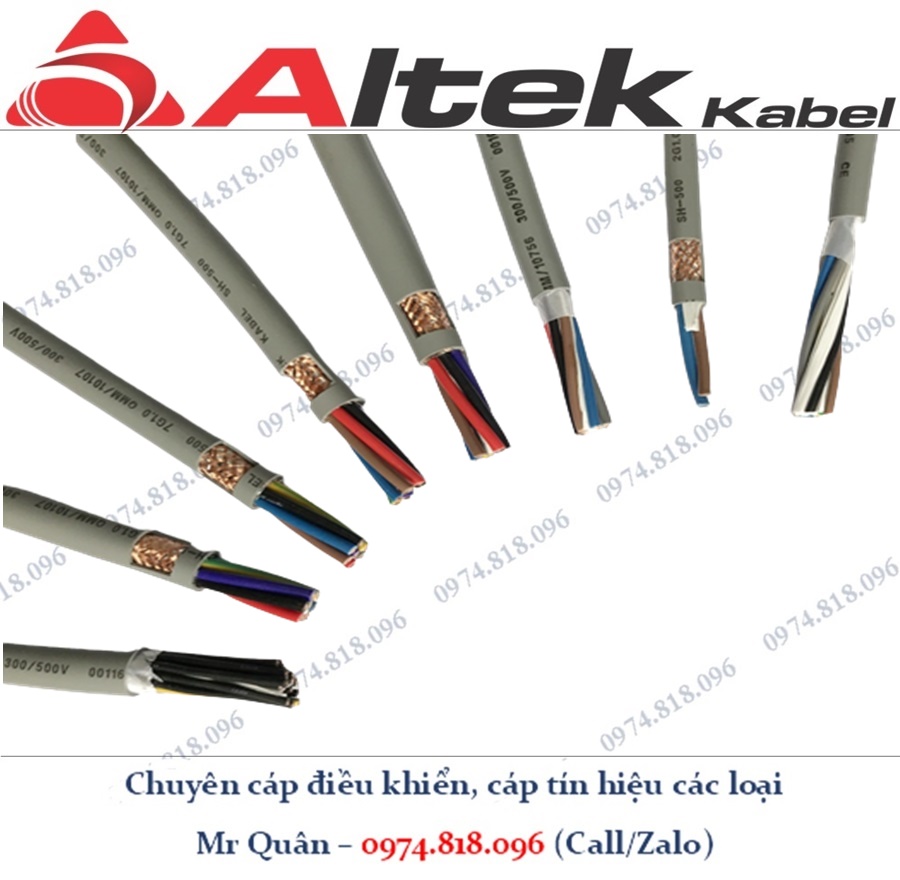 Cung cấp cáp điều khiển Altek Kabel toàn quốc