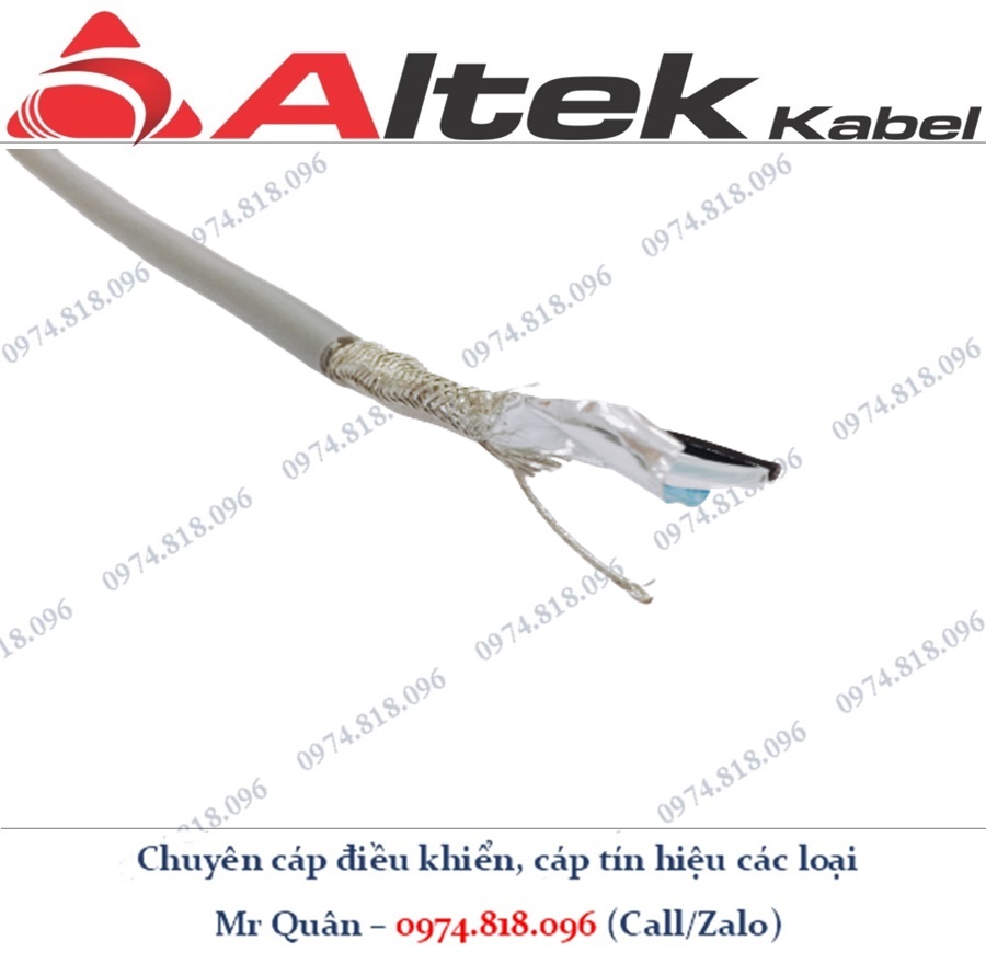 Cáp chống nhiễu 18awg Altek Kabel