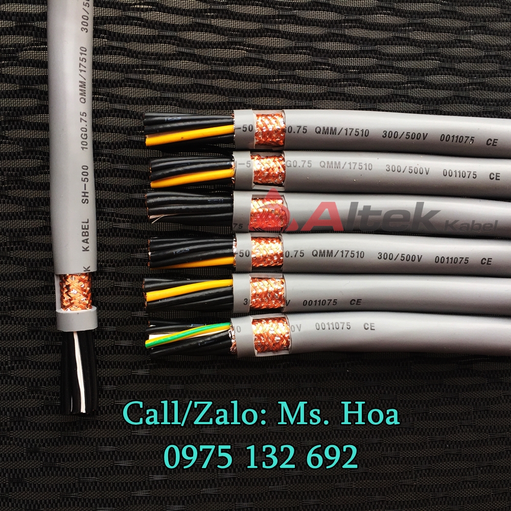 Cáp điều khiển 12 lõi thương hiệu Đức cao cấp giá tốt