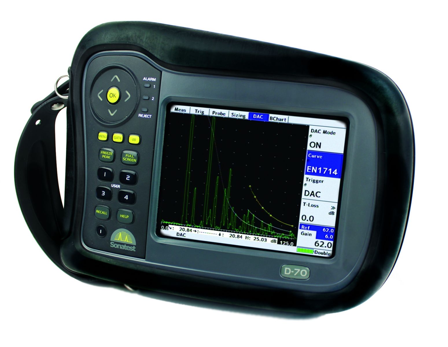 Thiết bị siêu âm dò khuyết tật kỹ thuật số Masterscan D-70