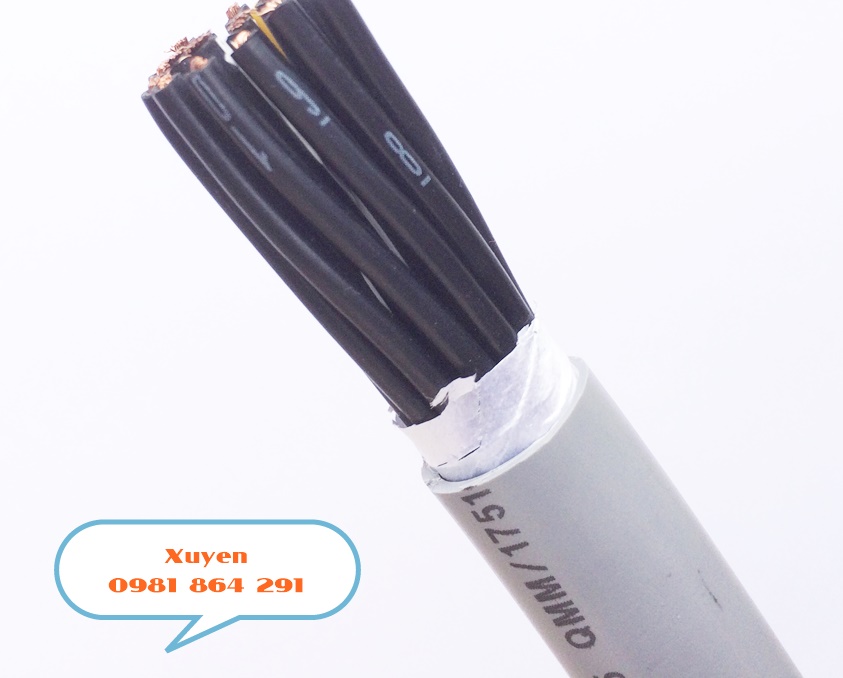 Cáp điều khiển 10x0.75, cáp cvv 10x0.75, cáp cvv-s 10x0.75 