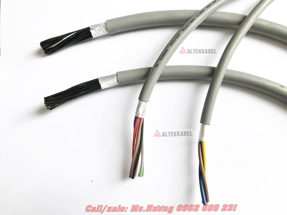 Cáp điện 3 lõi Altek kabel, cáp điều khiển, cáp tín hiệu