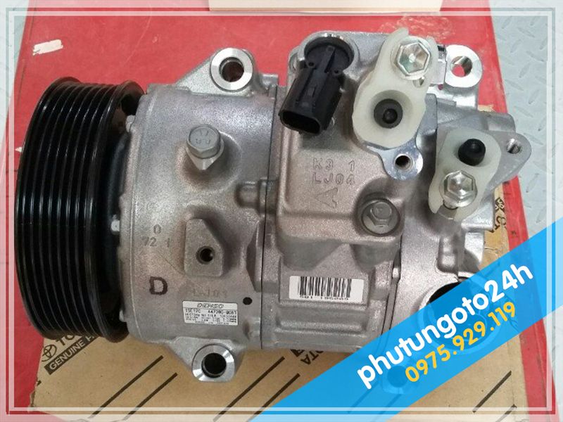 Lốc lạnh toyota innova tháo xe