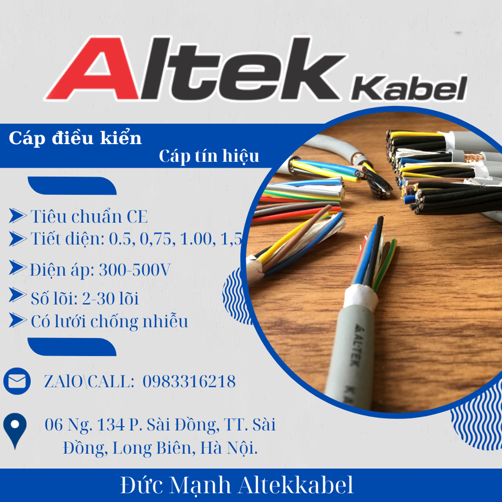 Cáp Điều Khiển Altek Kabel 