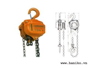 Pa lăng xích kéo tay/ Chain Hoist/ Kawasaki