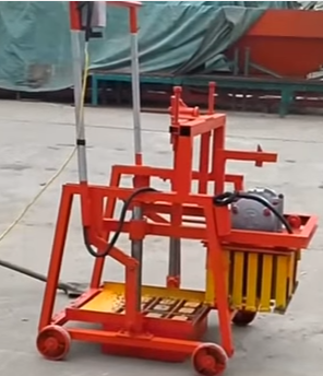 Máy sản xuất gạch không nung mini