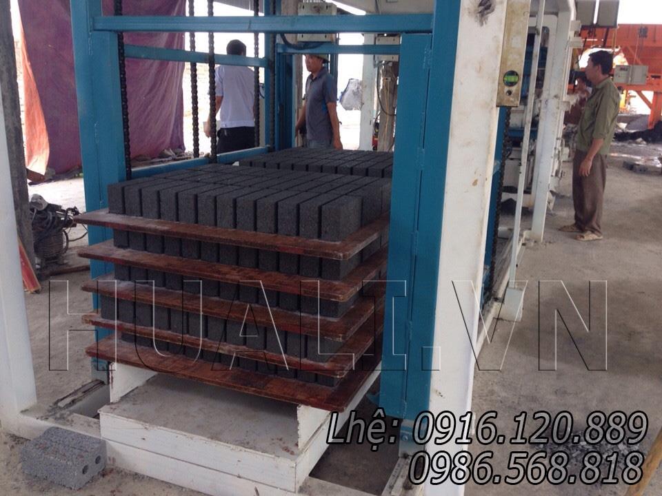 Máy xếp chồng gạch không nung tự động | máy xếp pallet tự động