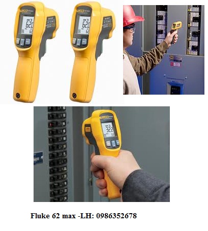 Fluke 62 max, súng bắn nhiệt độ Fluke 62 max, thiết bị đo nhiệt độ hồng ngoại Fluke 62 max