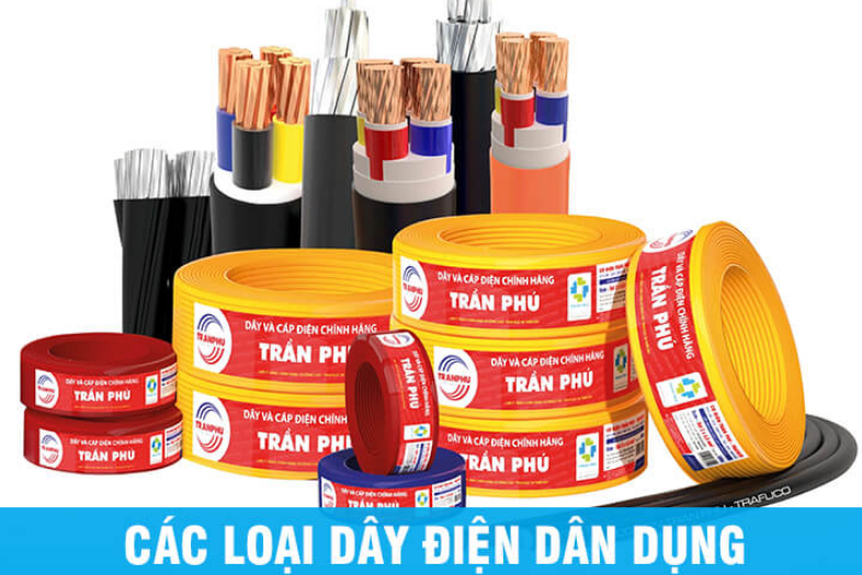 Dây cáp điện các loại