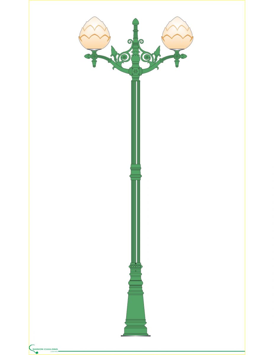 Trụ trang trí Pine | Saigoncuulong lighting