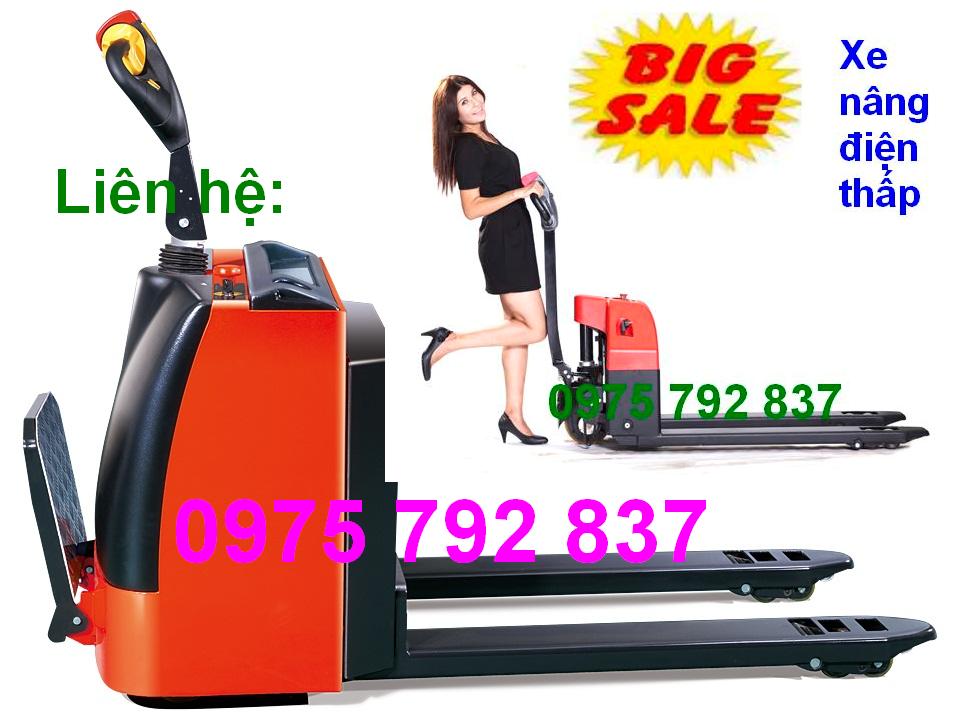 Xe nâng điện thấp CBD20 - 2 tấn (Đài Loan)
