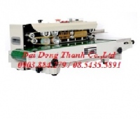 máy hàn miệng bao liên tục bơm thổi khí model DBF-900F